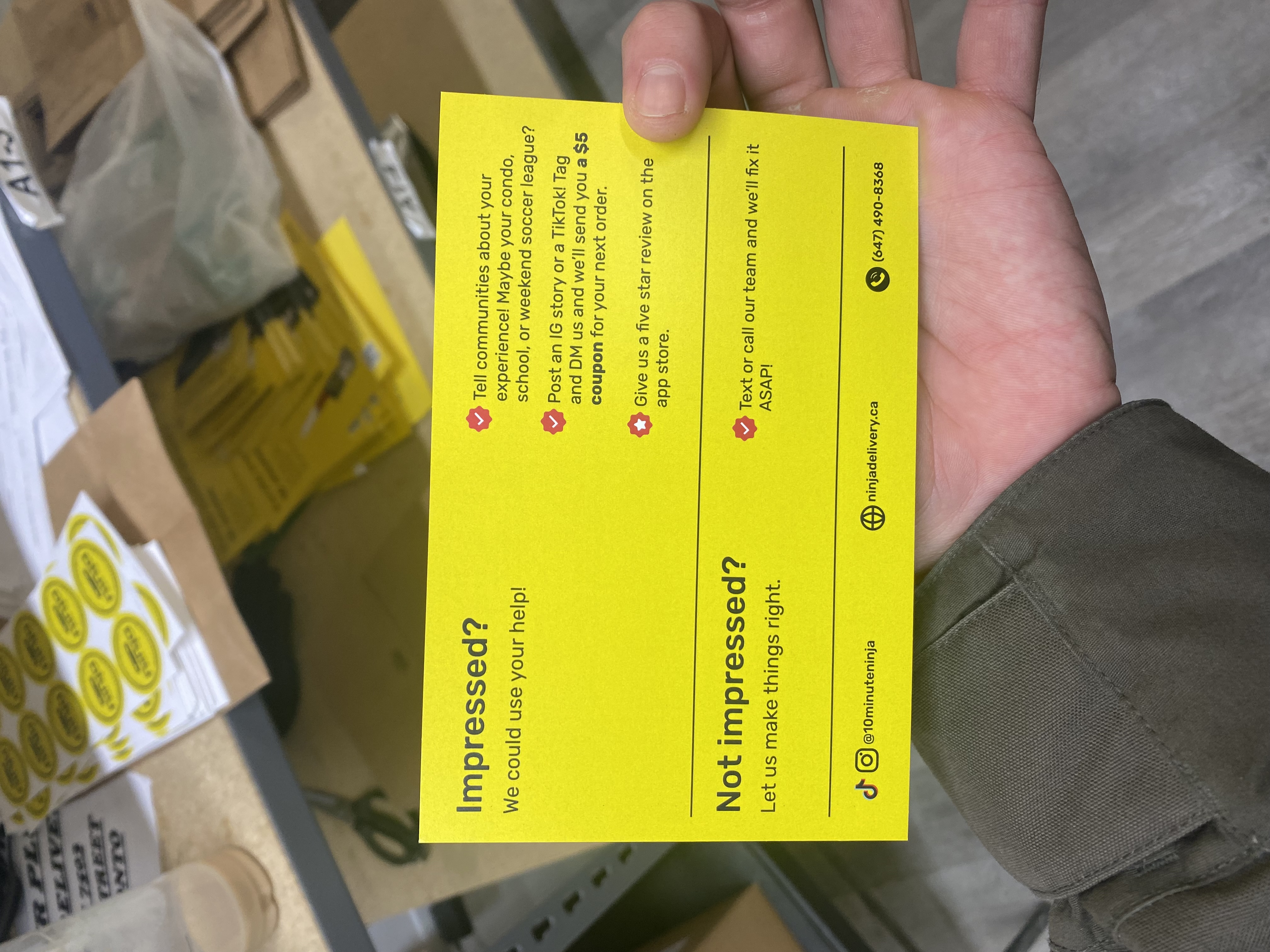 Ninja Delivery (2021-2022) — project photo 21 Ninja Delivery (2021-2022) — project photo 21